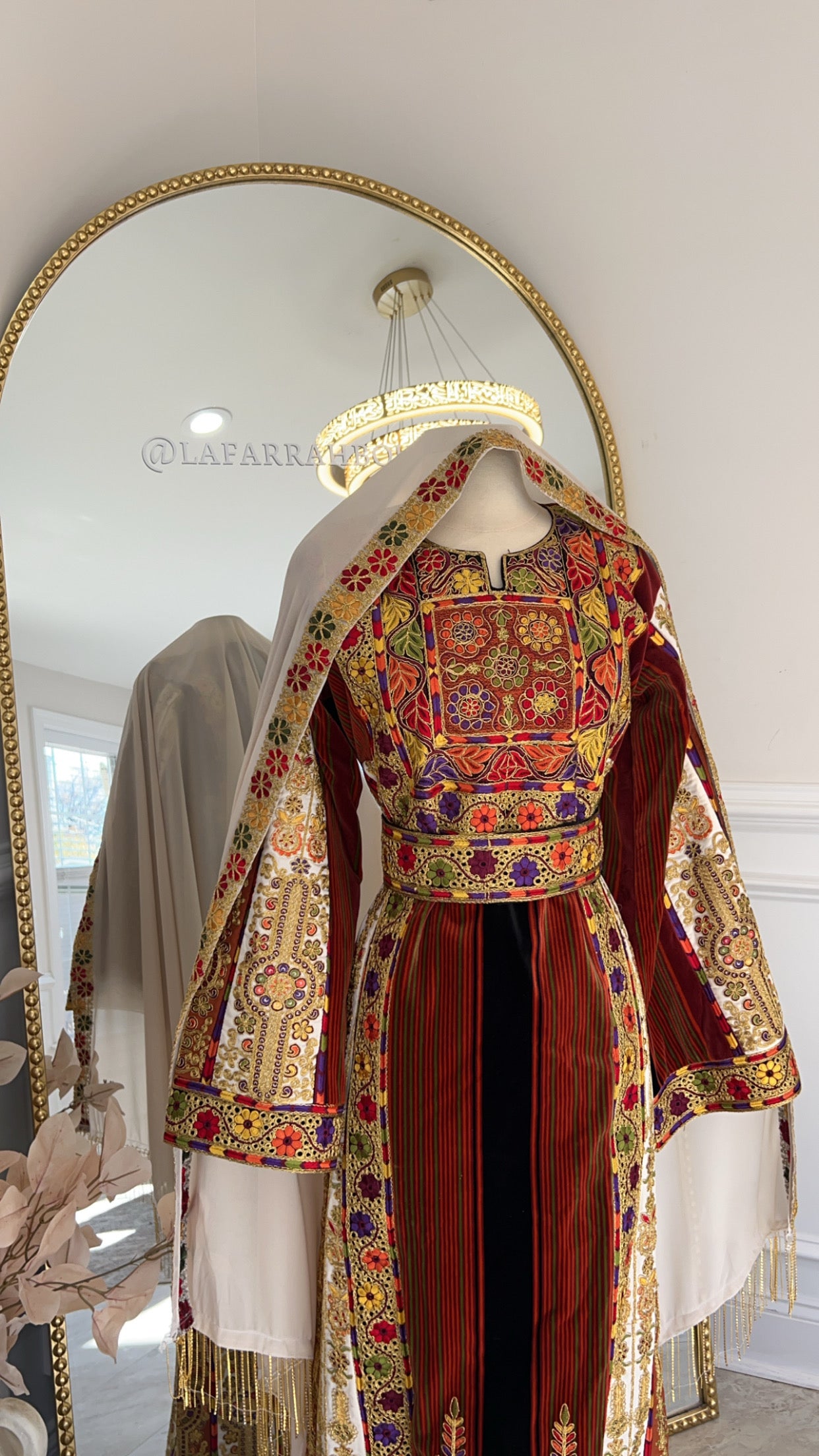 New Kasab Embroidered Long Khirka