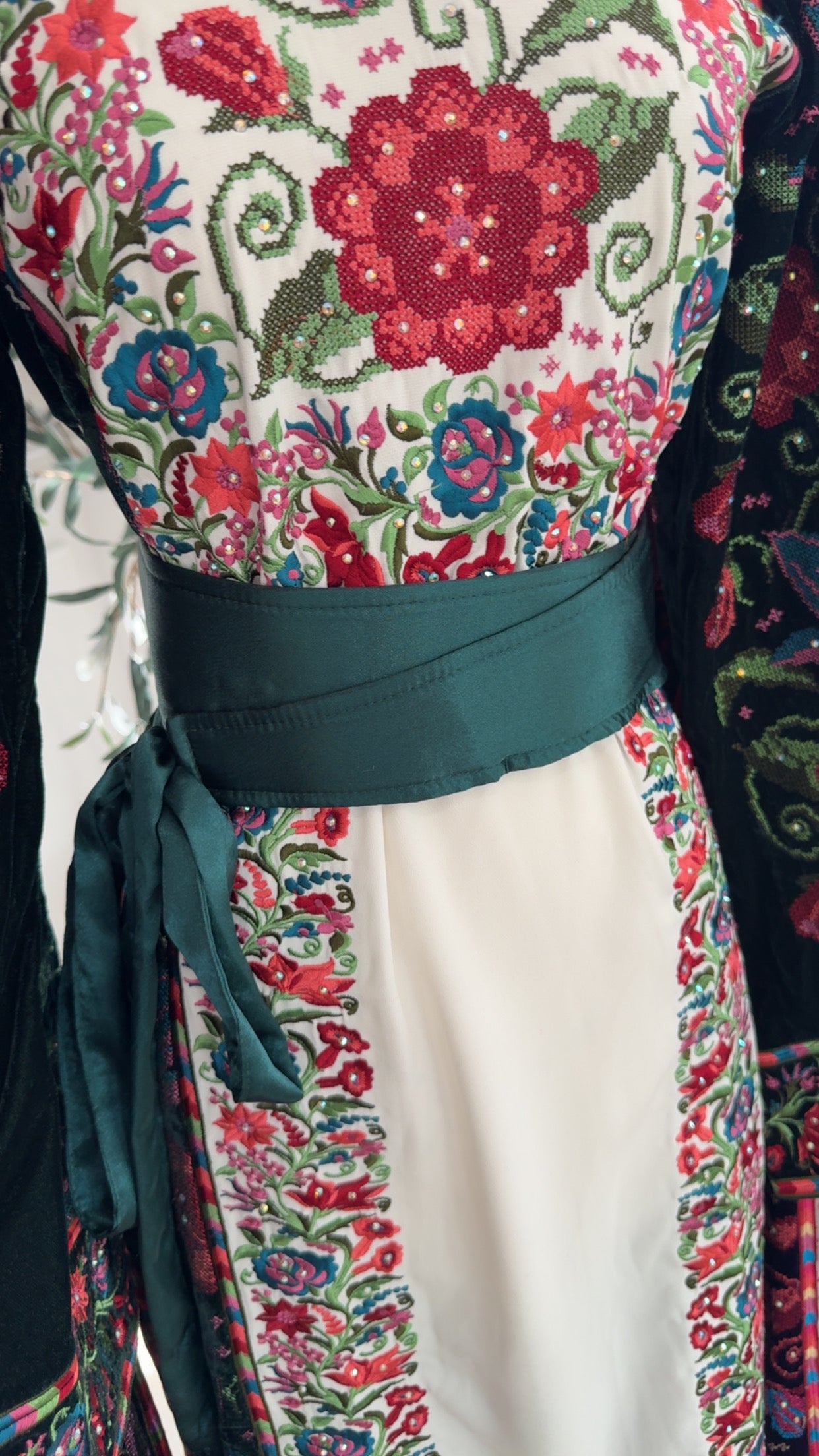 Solid Green Kashmir belt