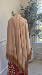 New Beige Khirka with Gold Hadab