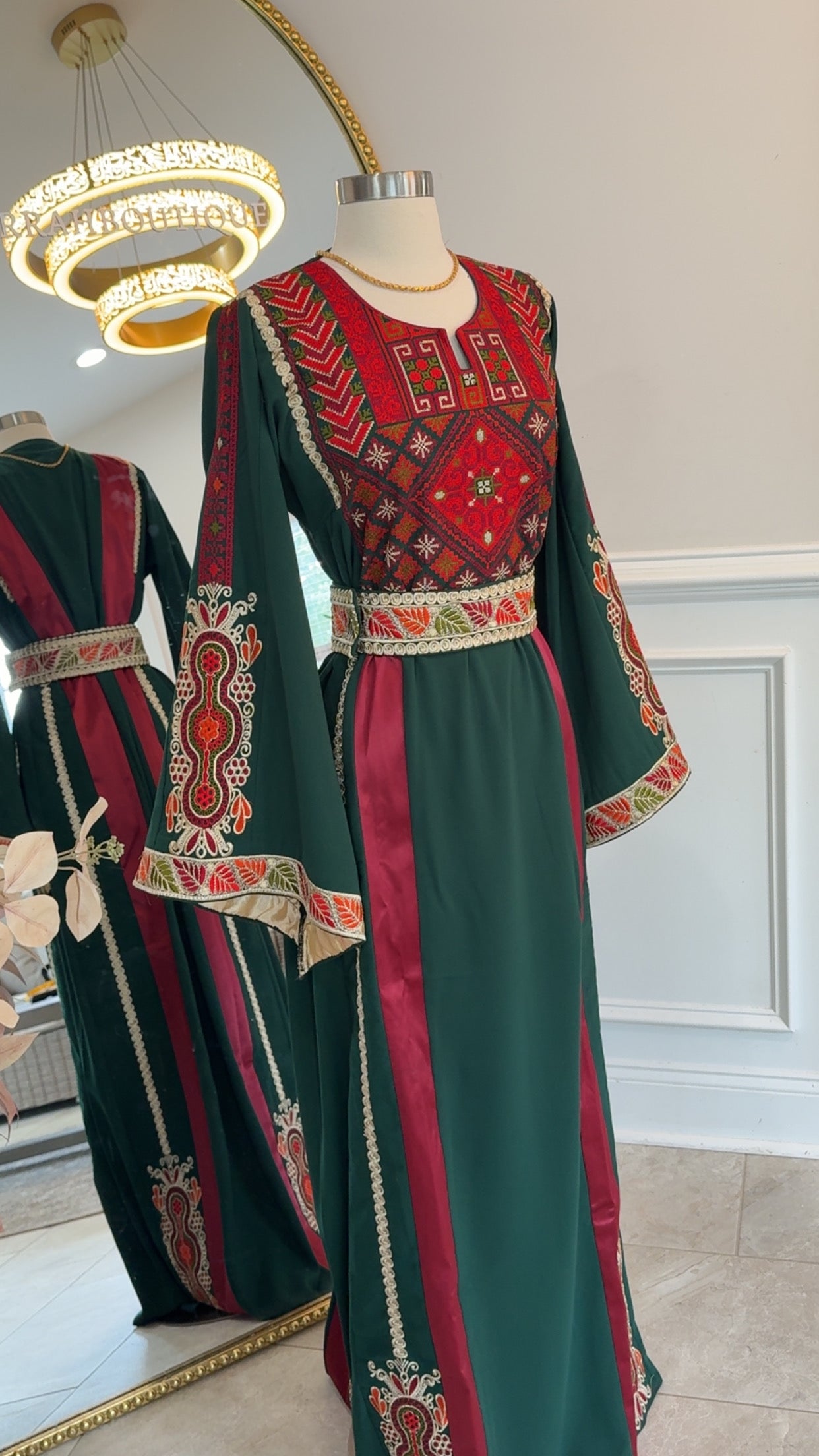 New Green Simple Malika Dress