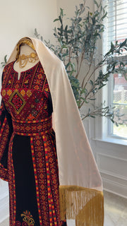 New Beige Khirka with Gold
