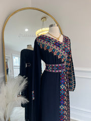 New Navy Blue Tatreez Dress sale