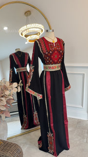 New Black Simple Malika Dress