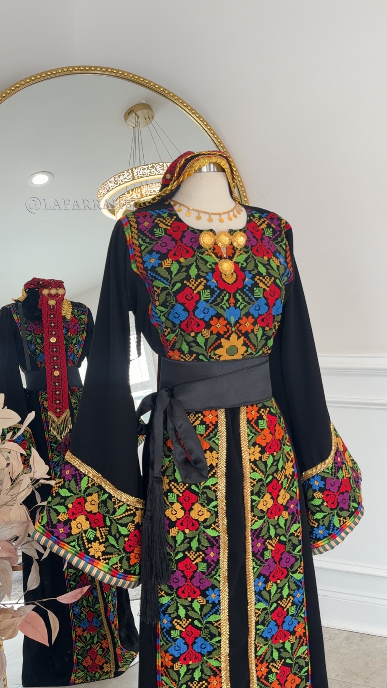 New Floral Sabayel Thobe