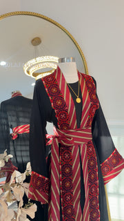 New Floral Kashmir Abaya
