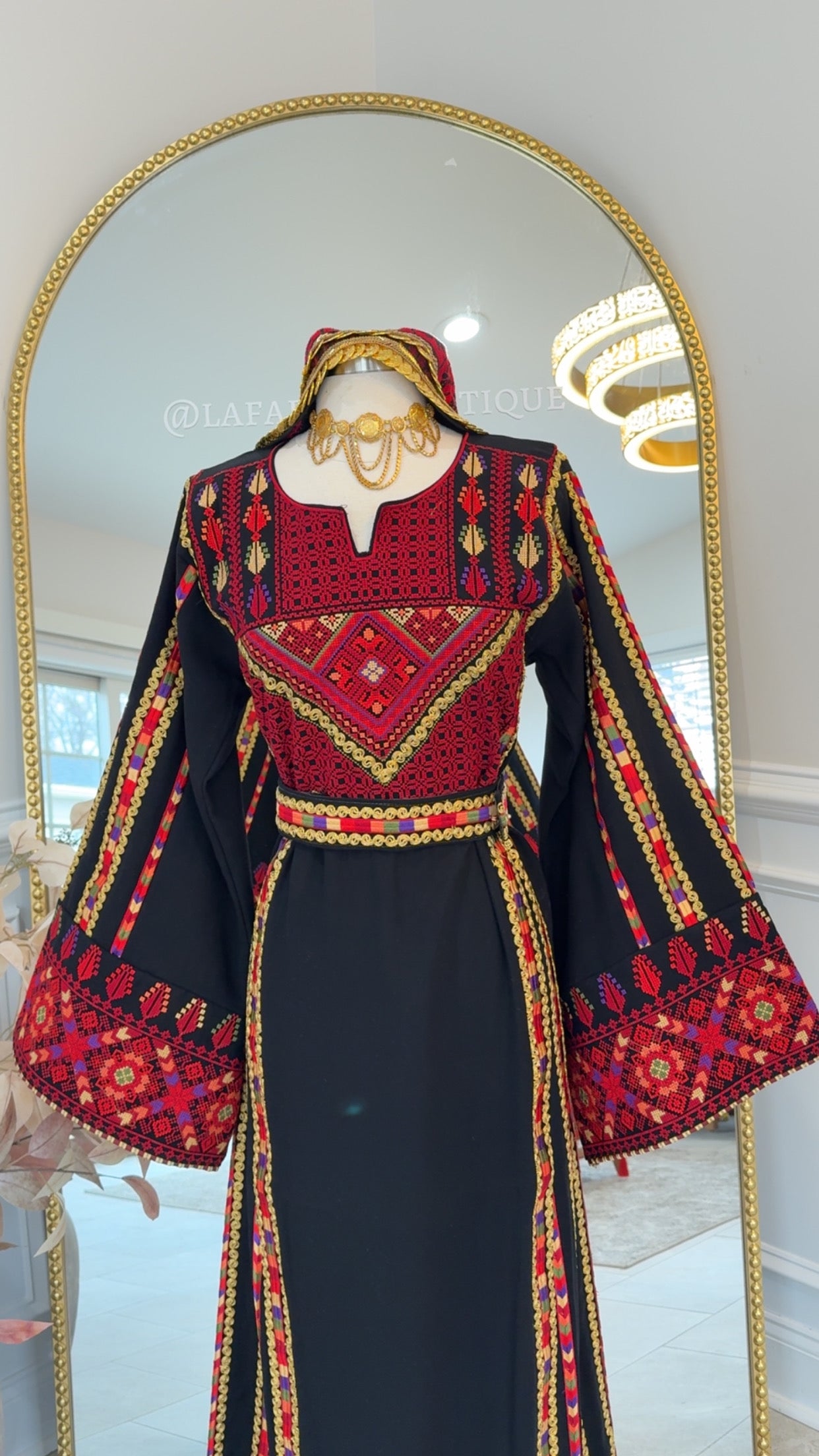 New Black Manajel Thobe