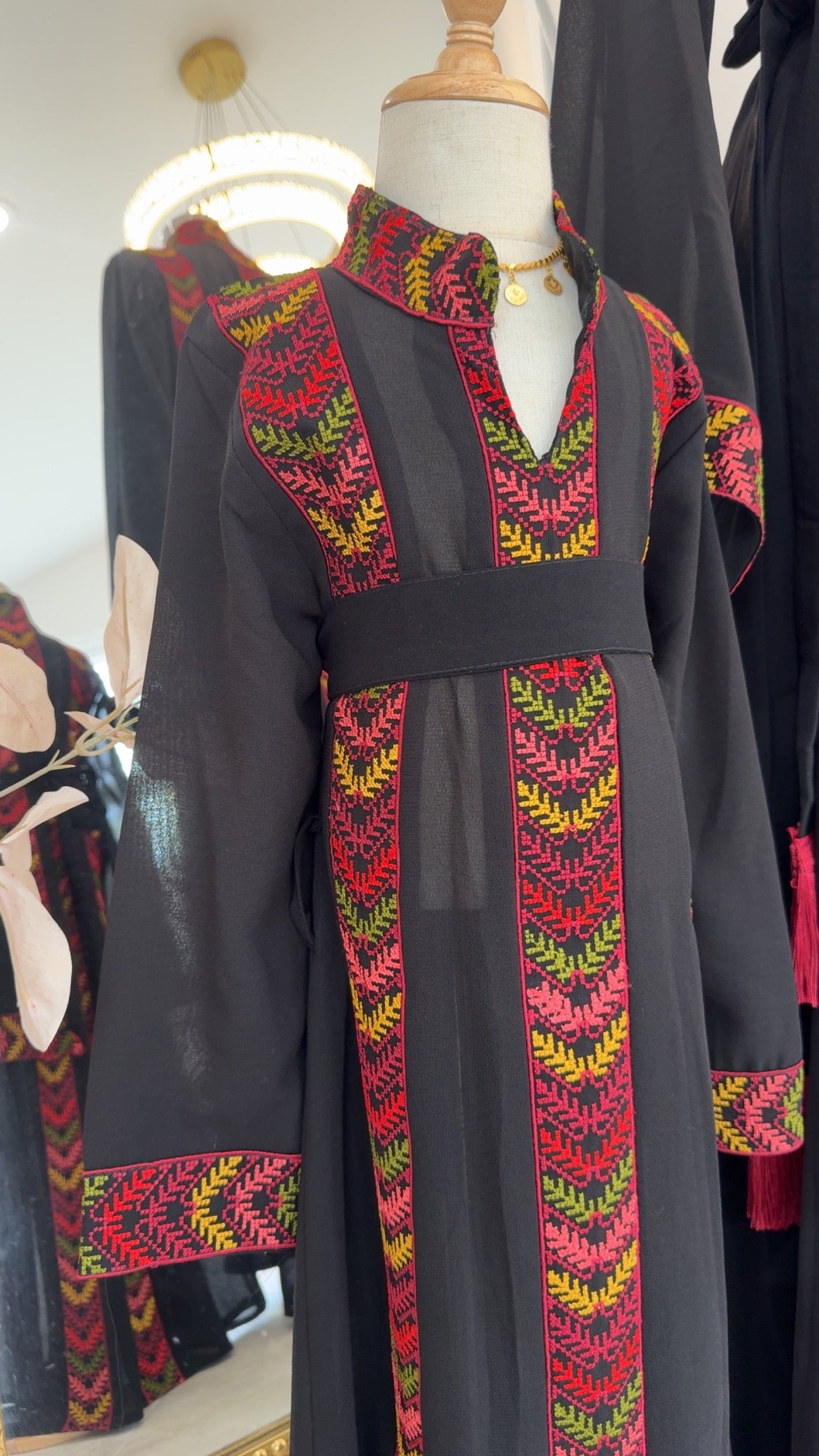 New Black Kids Tatreez dress