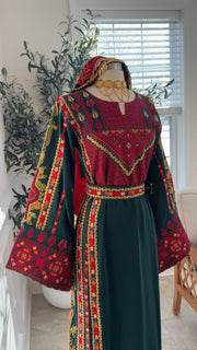 New Green Falahi Manajel Thobe