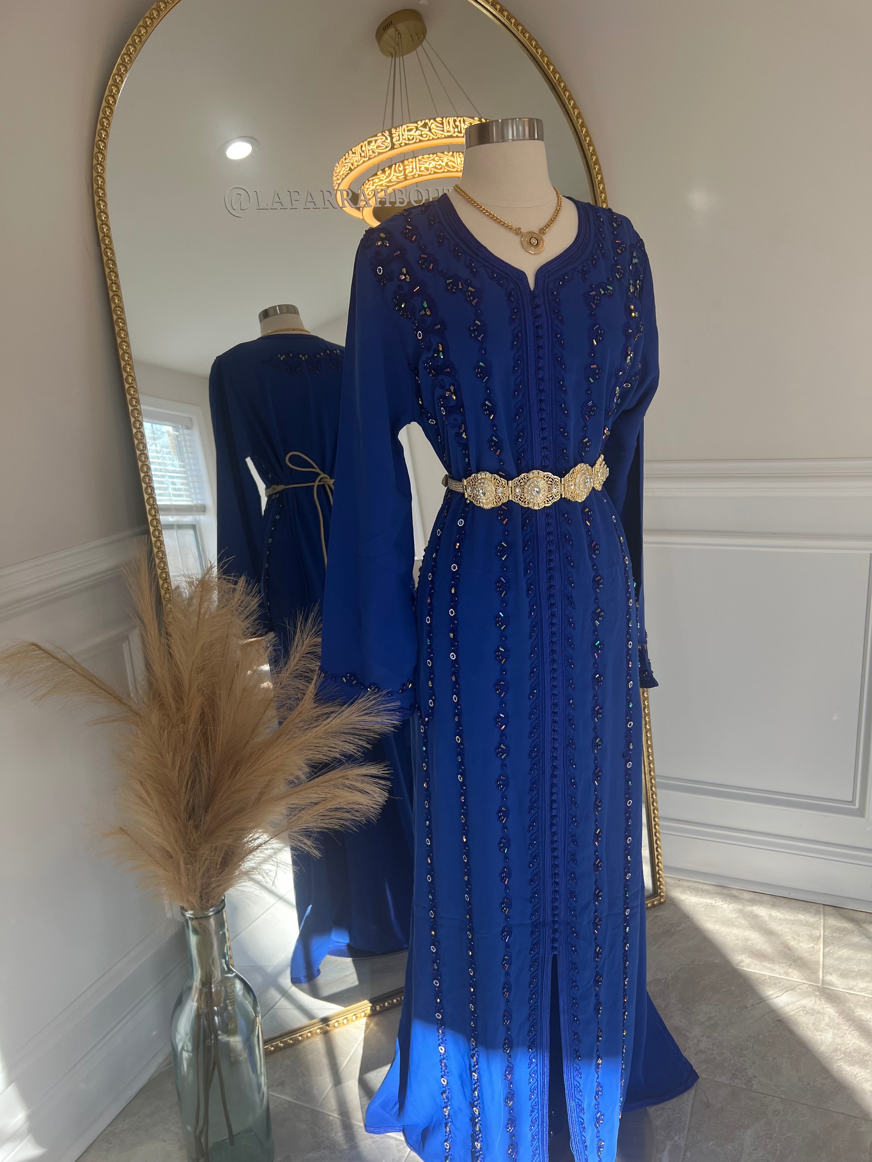 New Royal Blue Kaftan