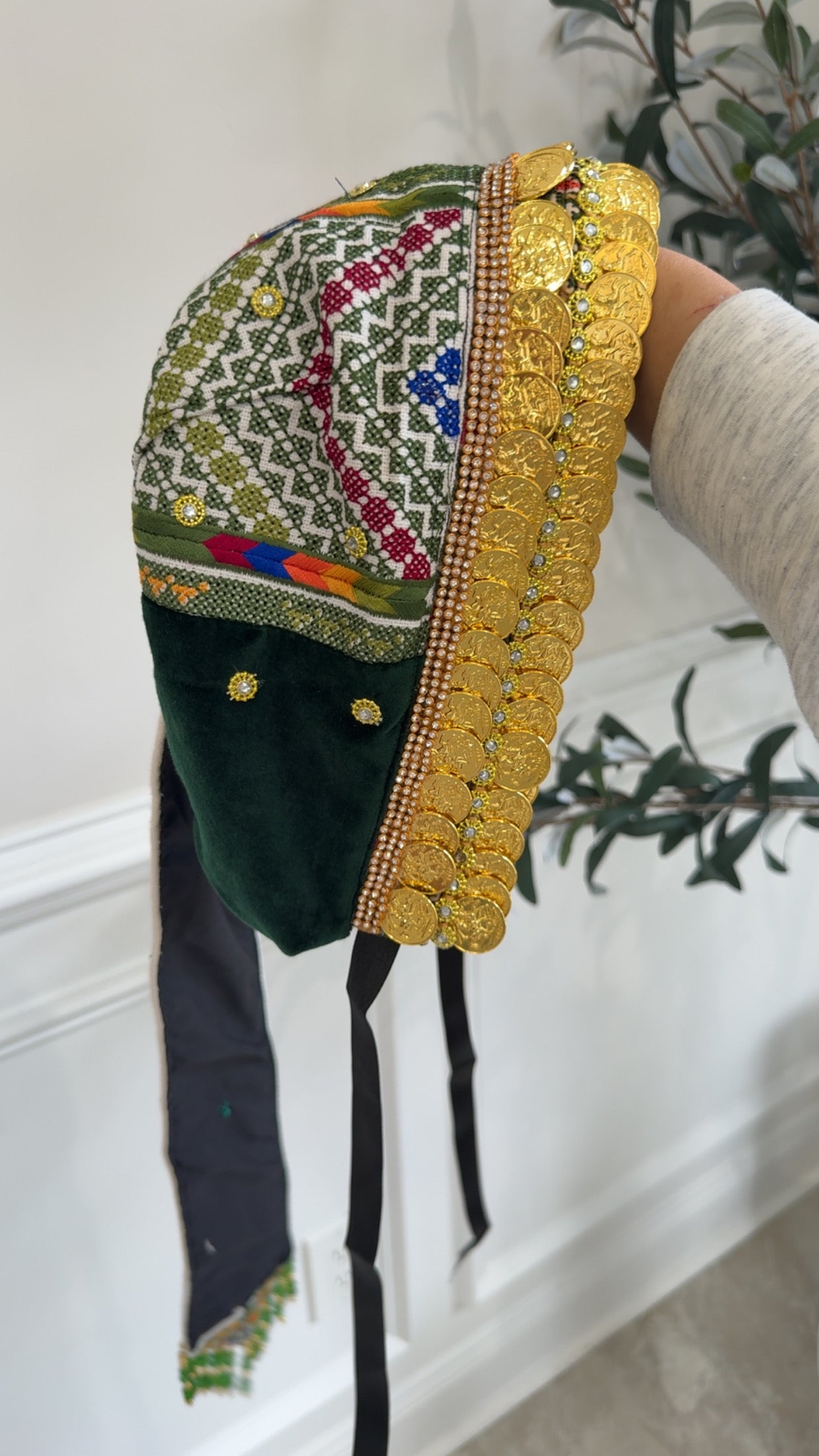Green Coin Hat