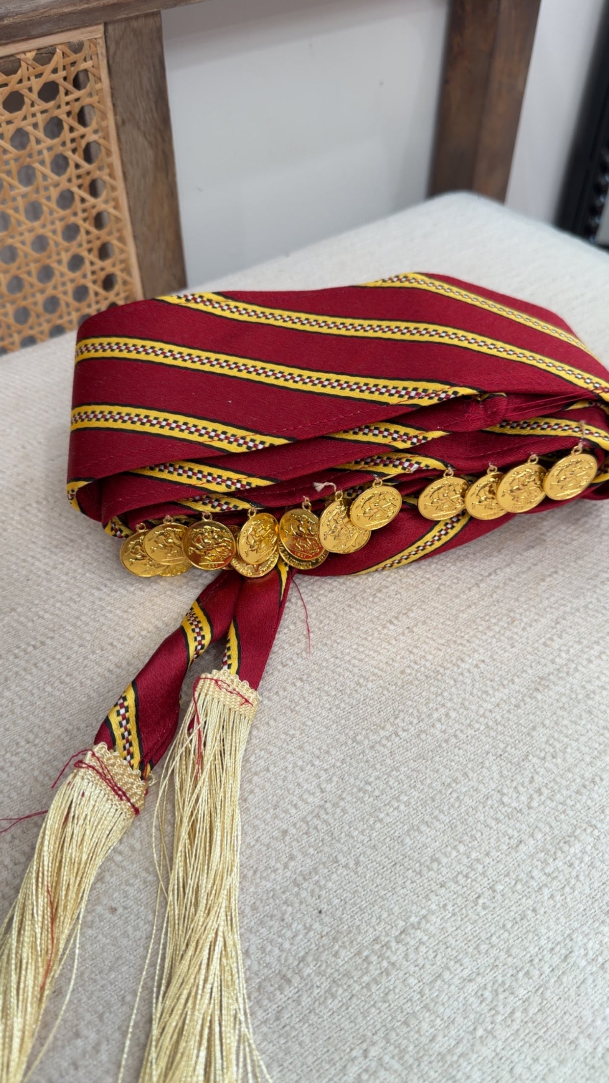 New Kashmir Lira Coin Belt
