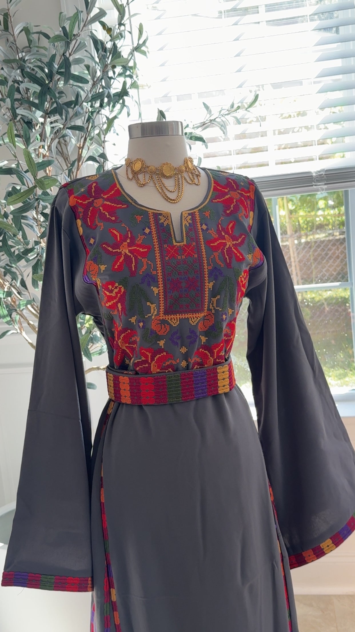 New Grey Manajel Dress