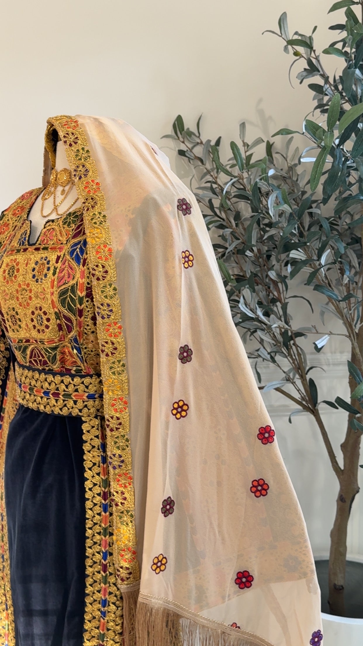 New Beige Kasab Khirka / Scarf