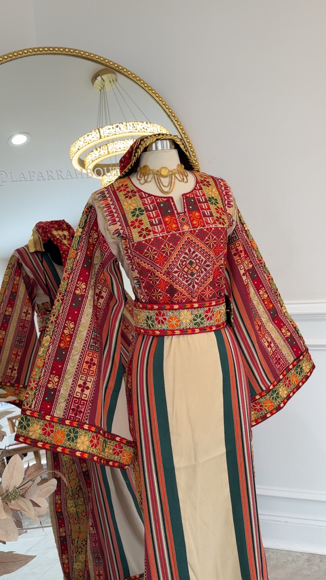 New Kasab Heavily Embroidered Majdlawi Thobe Sale