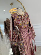 Load image into Gallery viewer, New purple Kashmir Thobe Sale
