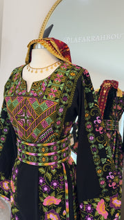 New Floral Thobe - No Beads