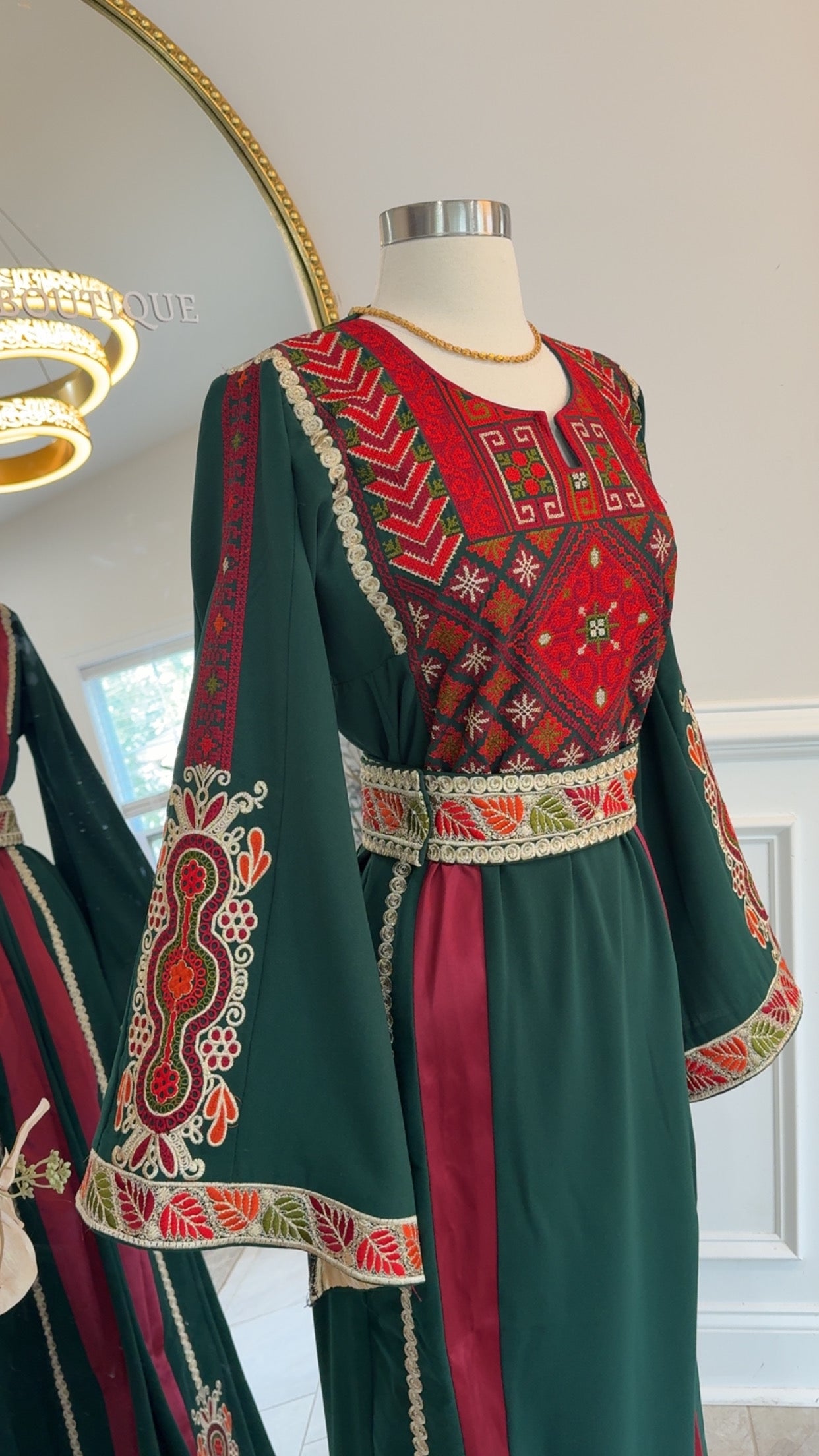 New Green Simple Malika Dress