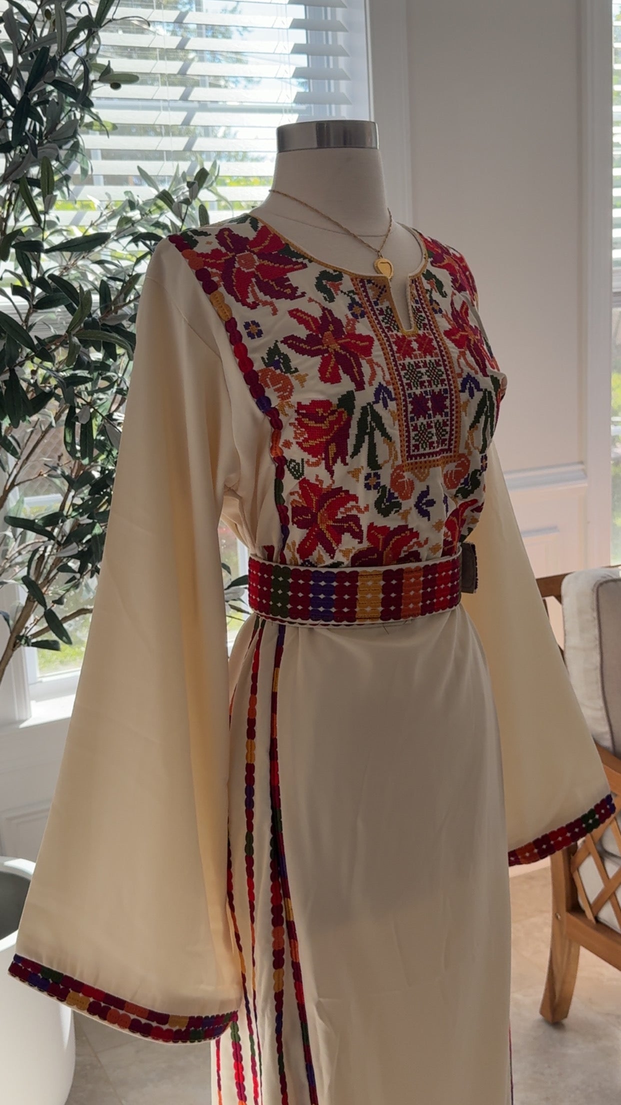 New Cream Manajel Dress