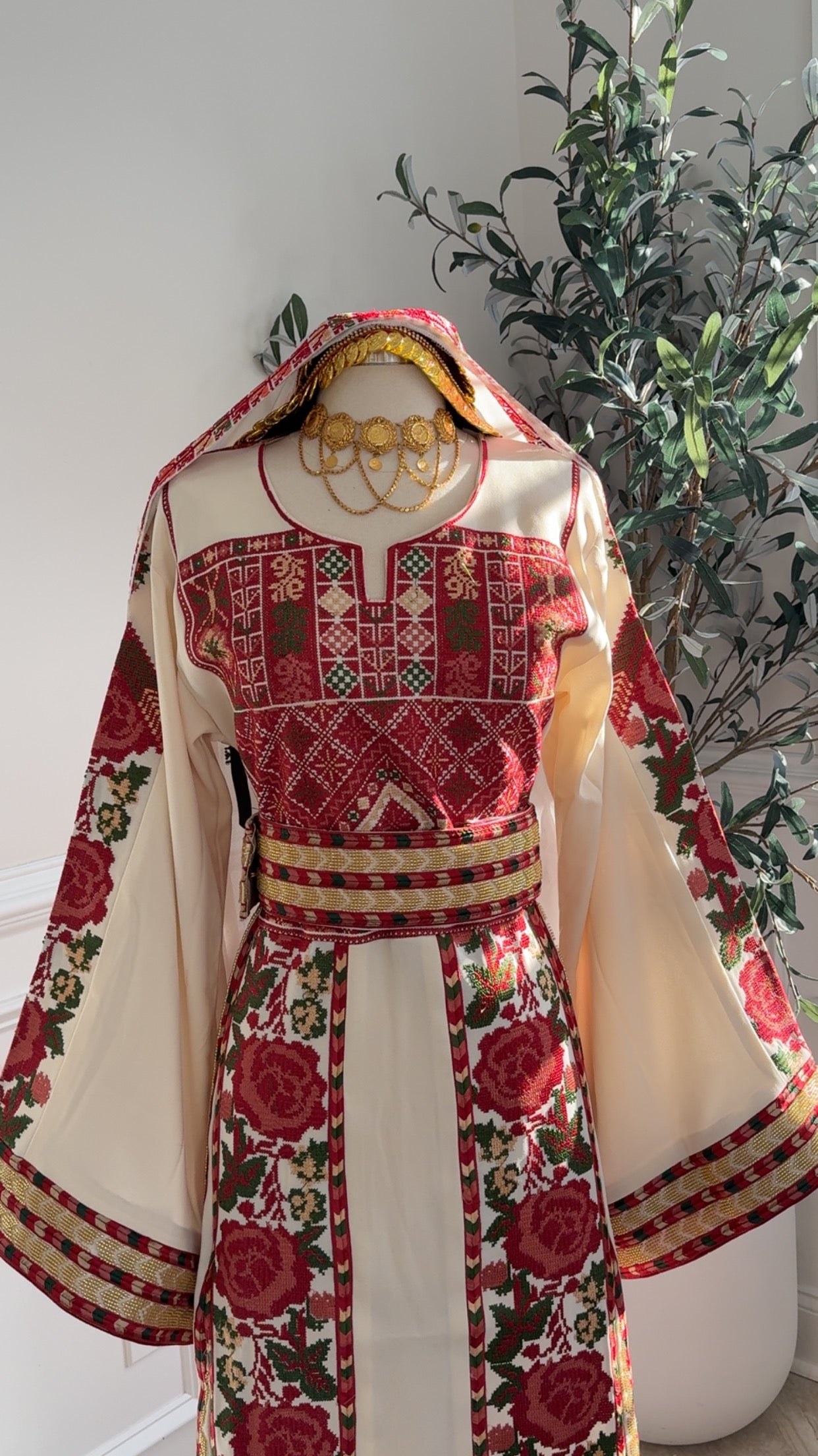 New Floral Sabayel Thobe