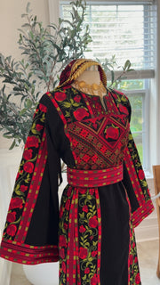 New Black Thobe Al Romana