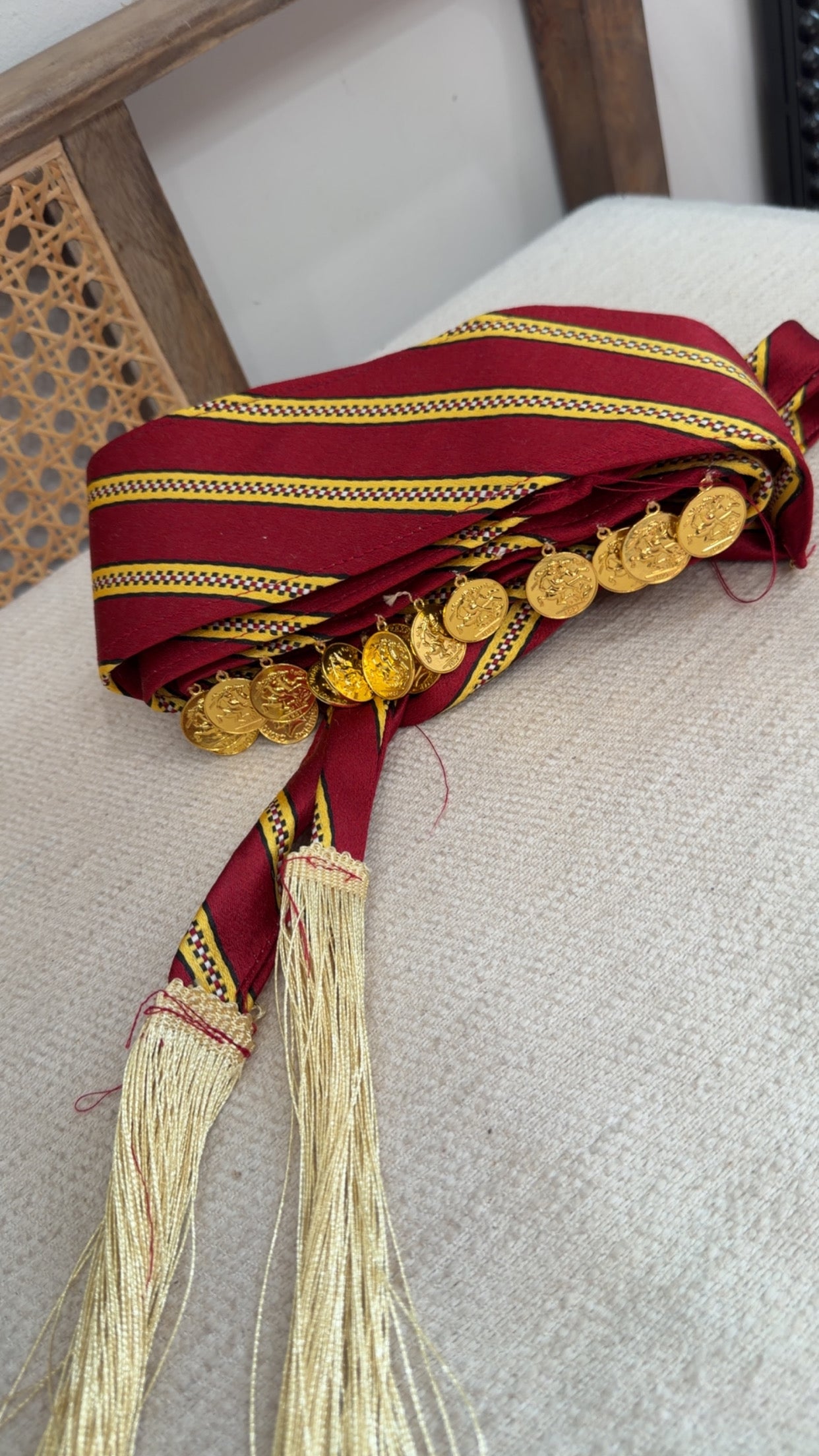 New Kashmir Lira Coin Belt