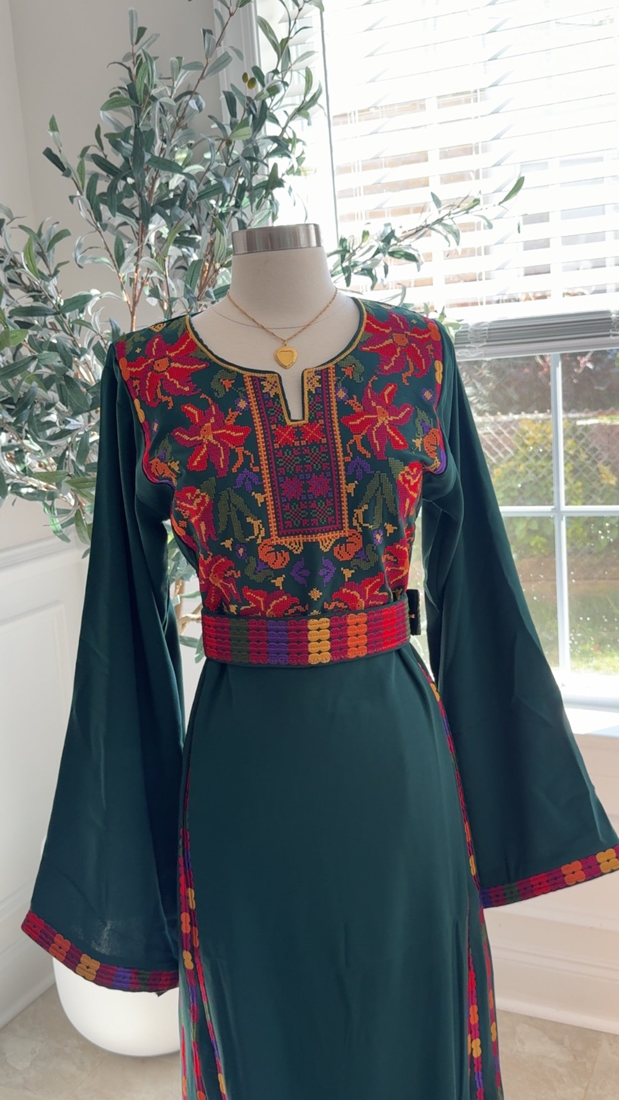 New Green Manajel Dress