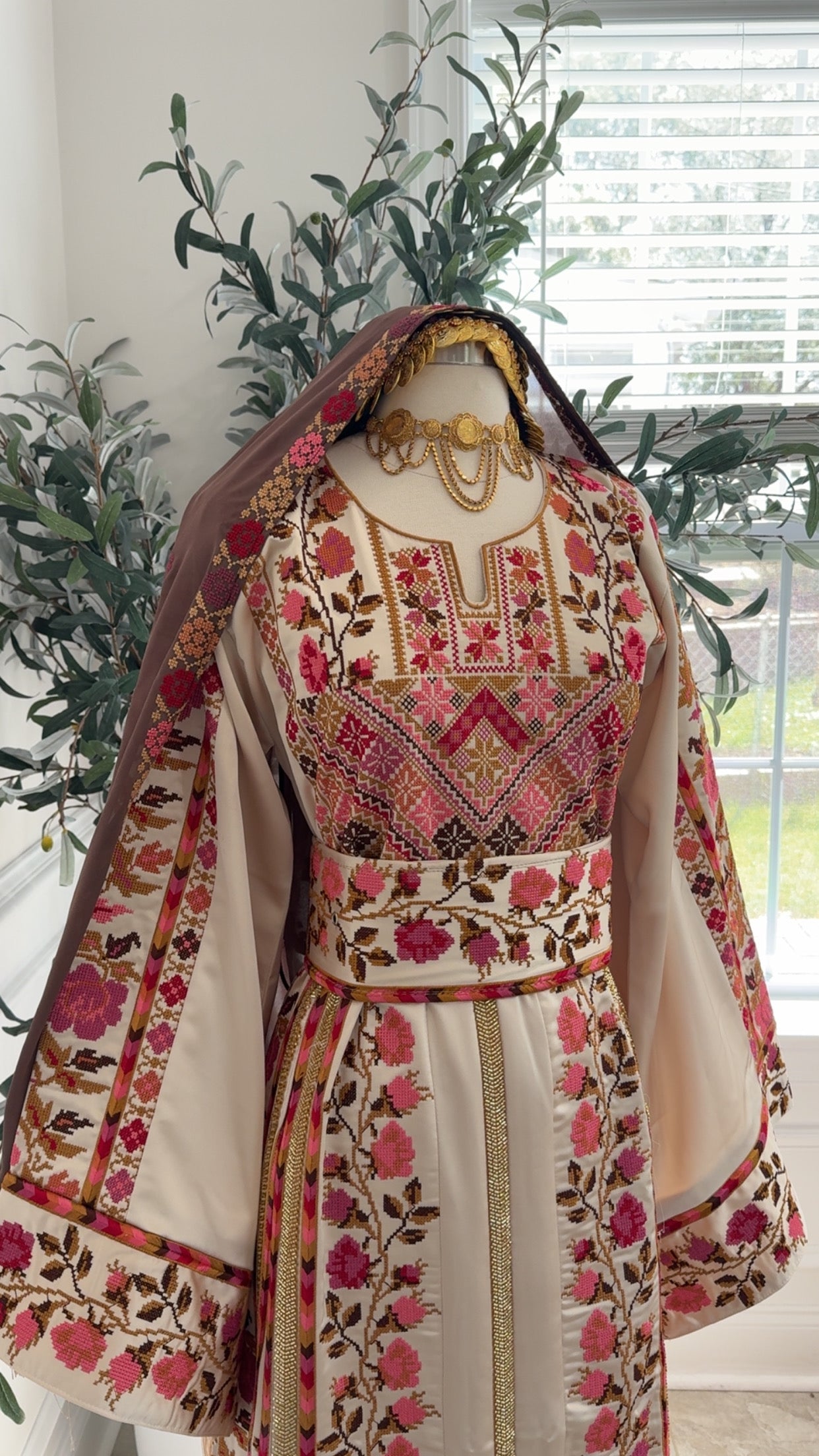 New Floral Sabayel Thobe