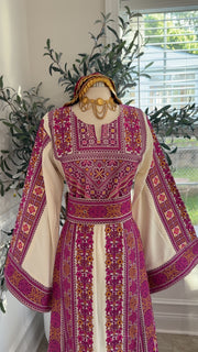 New Pink embroidered Thobe