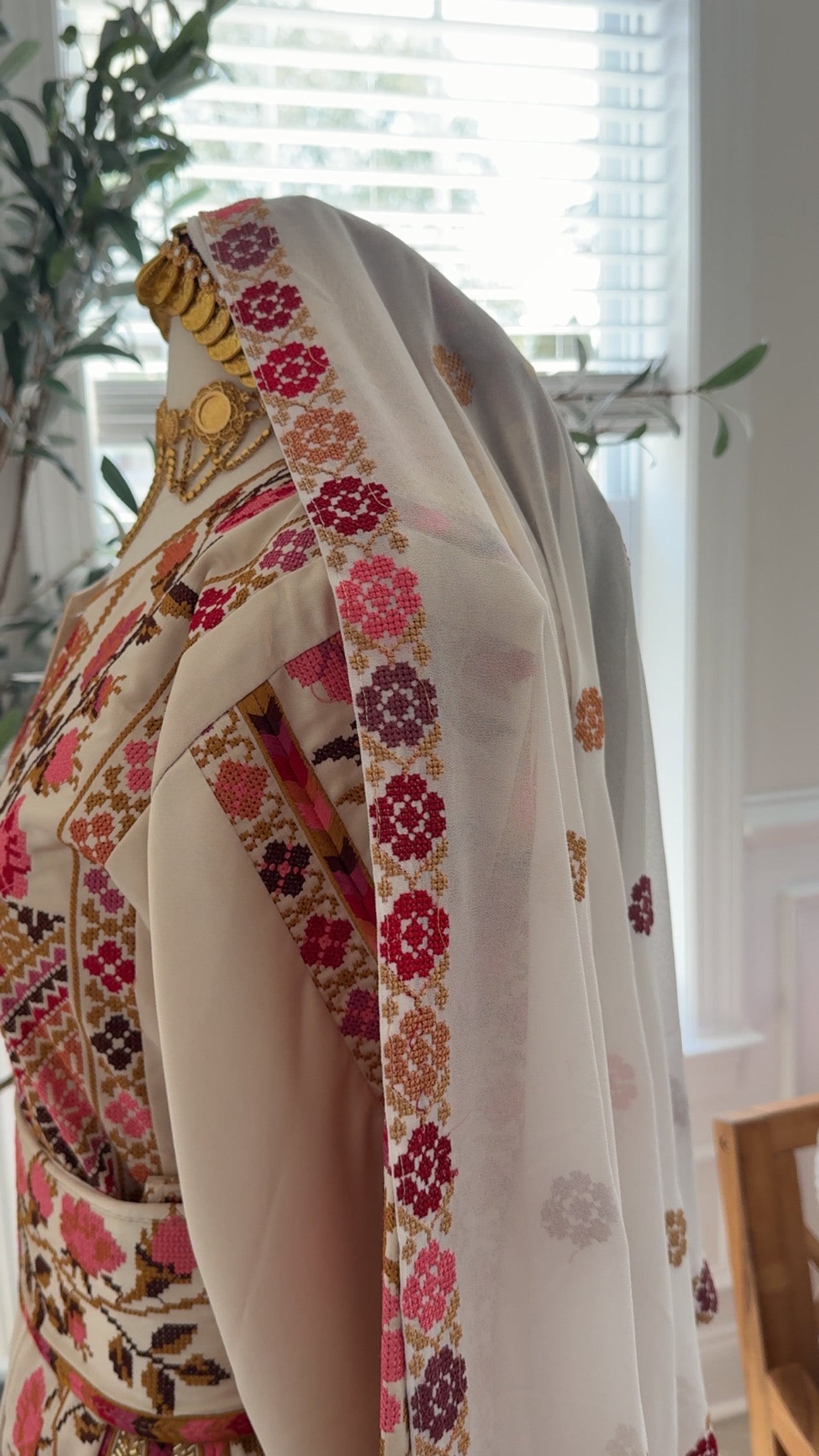 New embroidered Khirka / Scarf