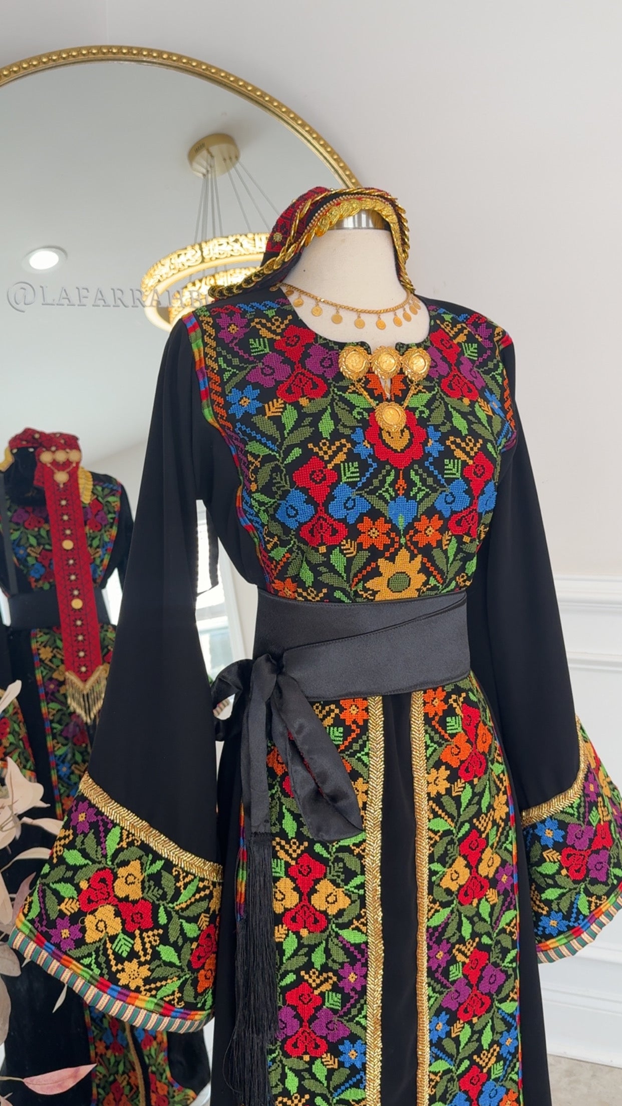 New Floral Sabayel Thobe