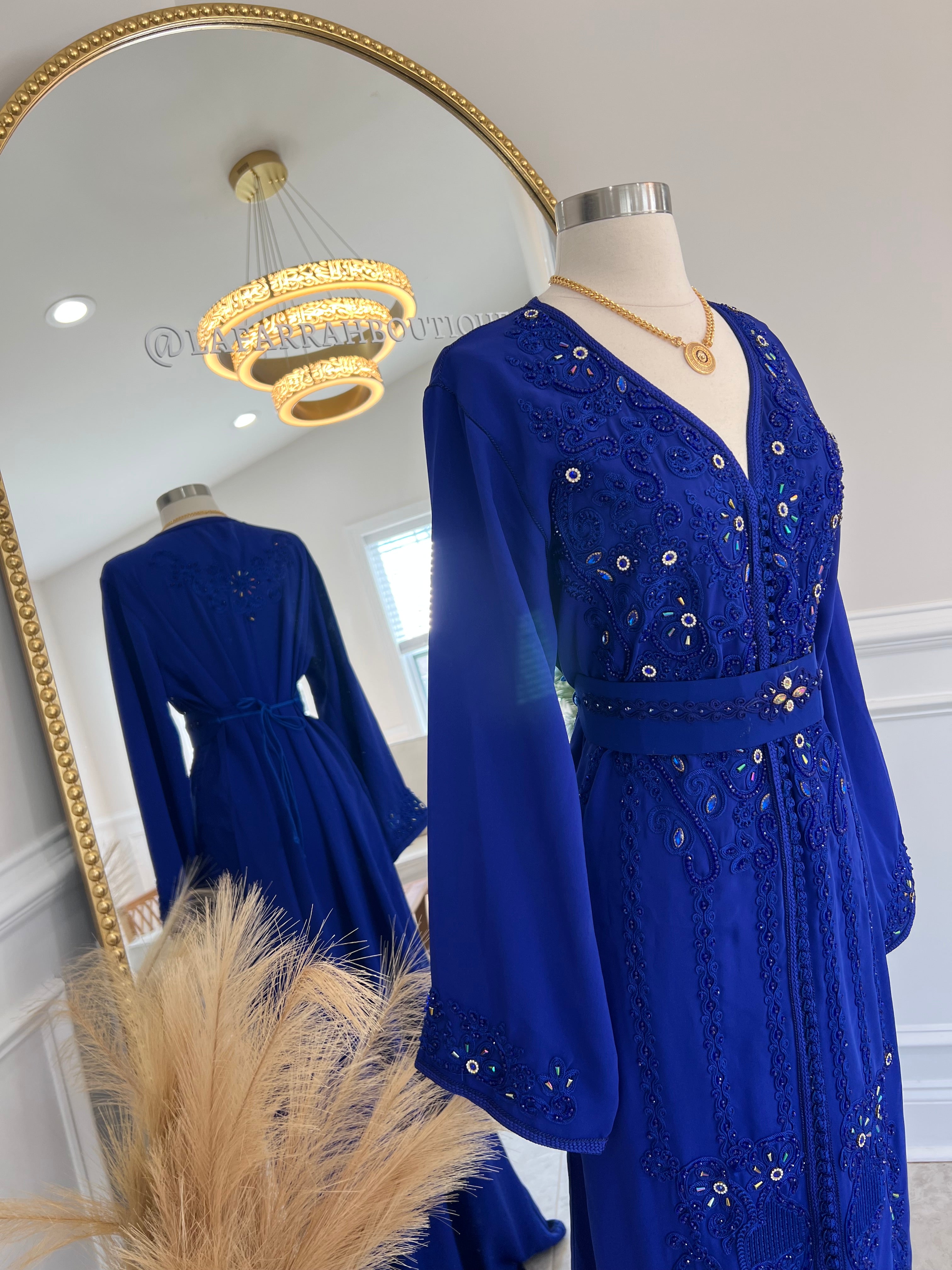 Royal blue Kaftan