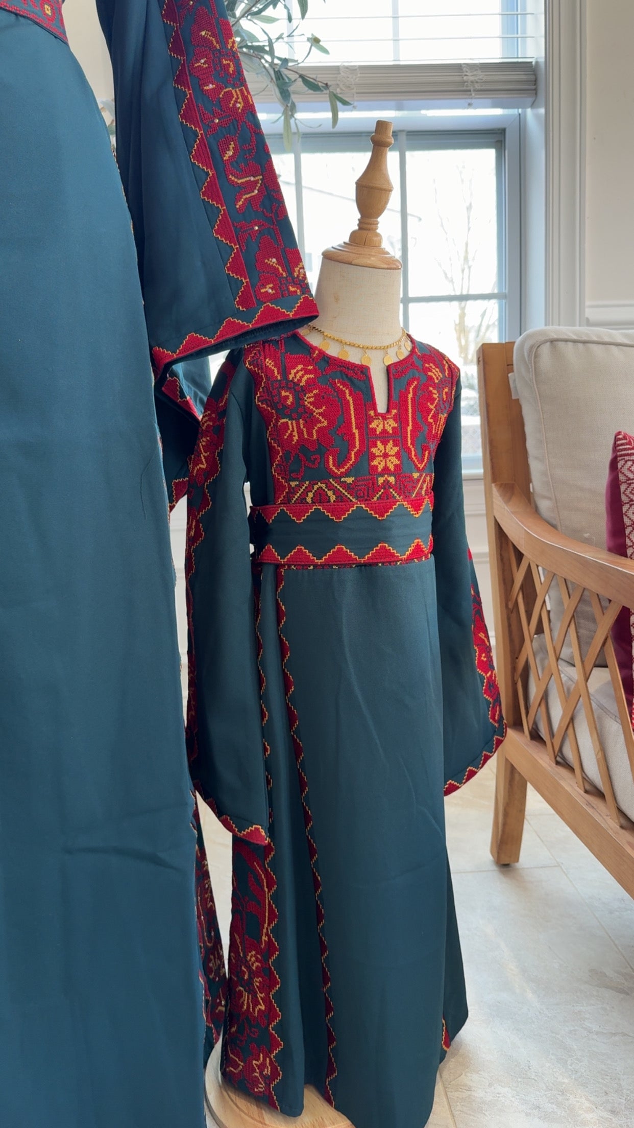 New Kids Tatreez Dress