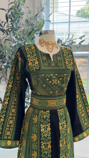New Green Embroidered Thobe