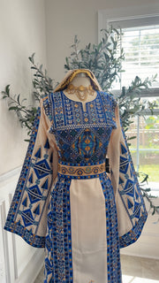 New Blue Thobe Al Abraj