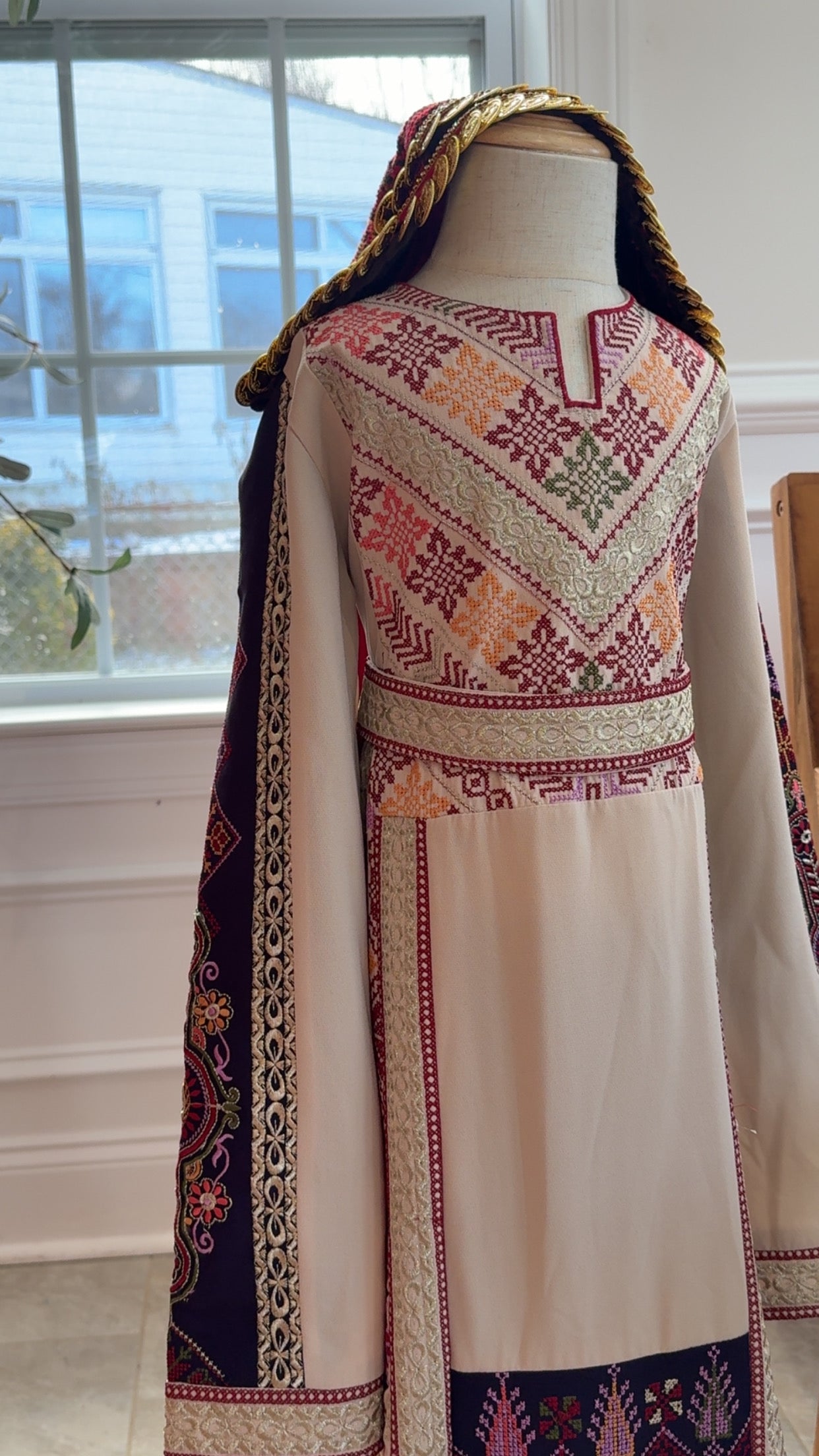 New Beige Kids Thobe