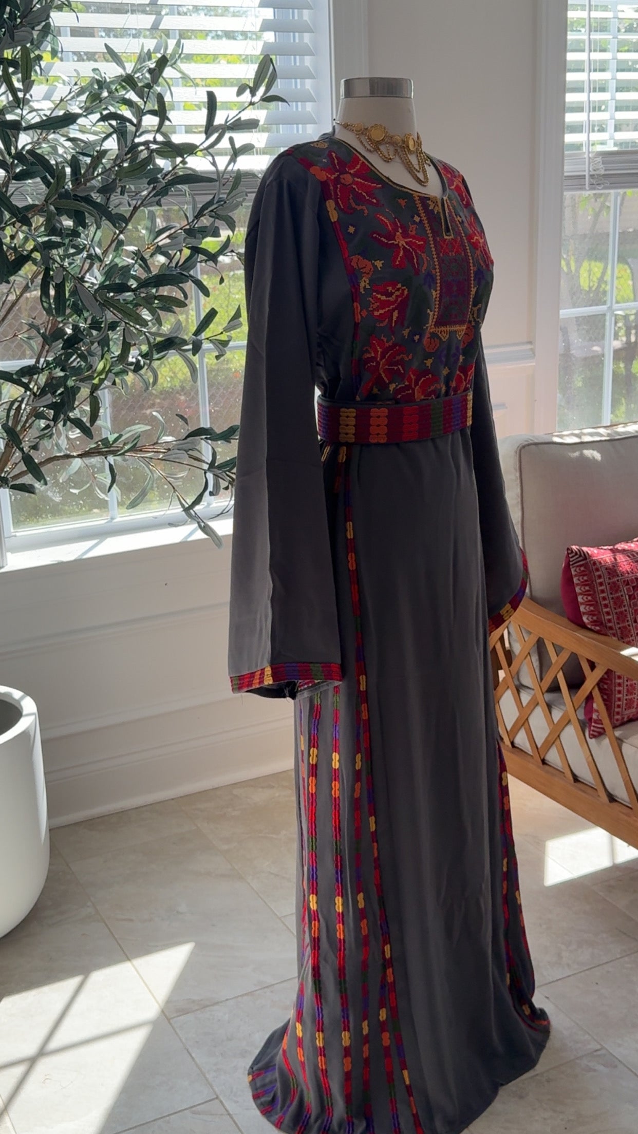 New Grey Manajel Dress