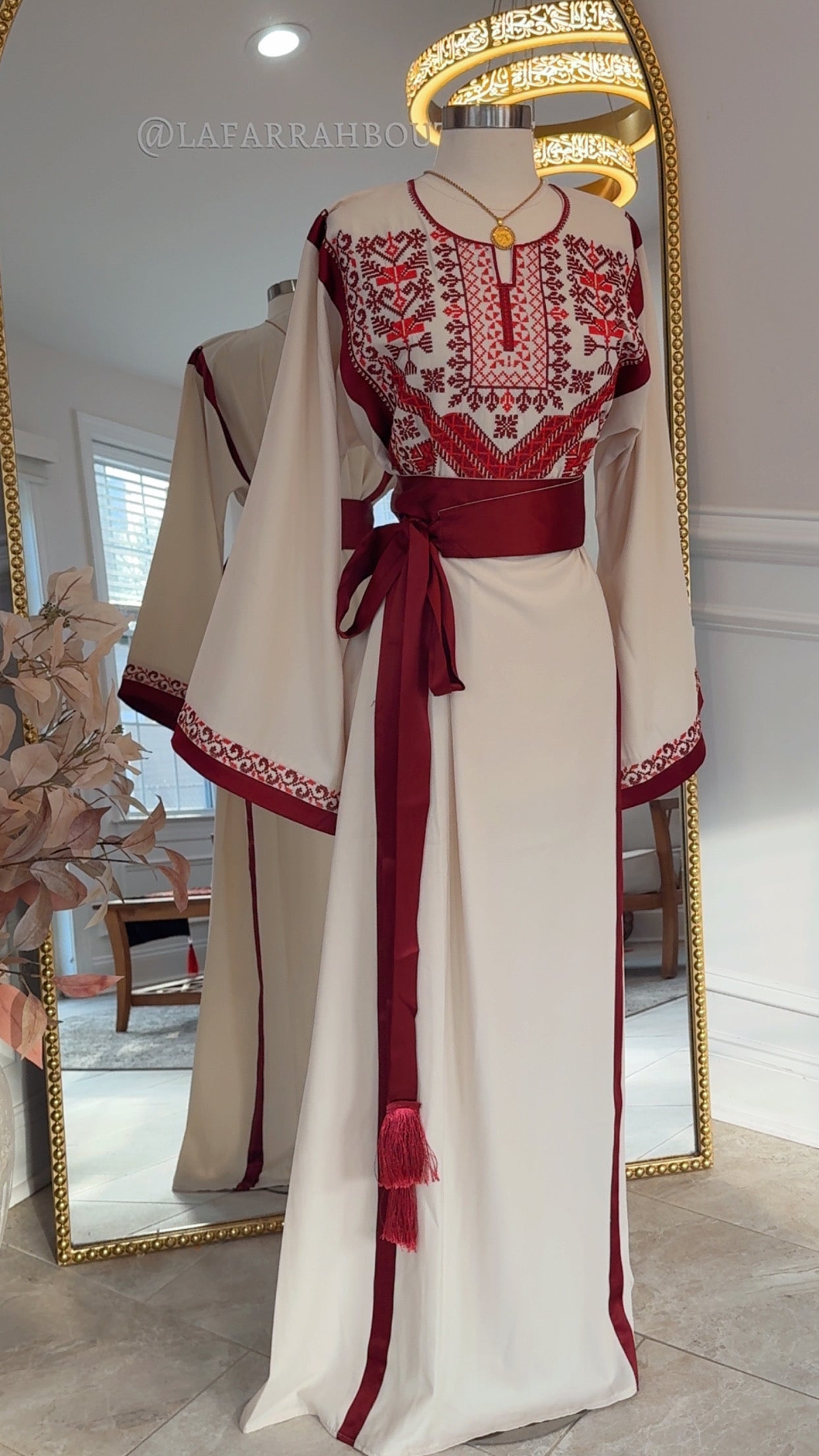 New Simple Tatreez Dress