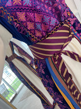 Load image into Gallery viewer, New Purple and Gold Kashmeer Belt
