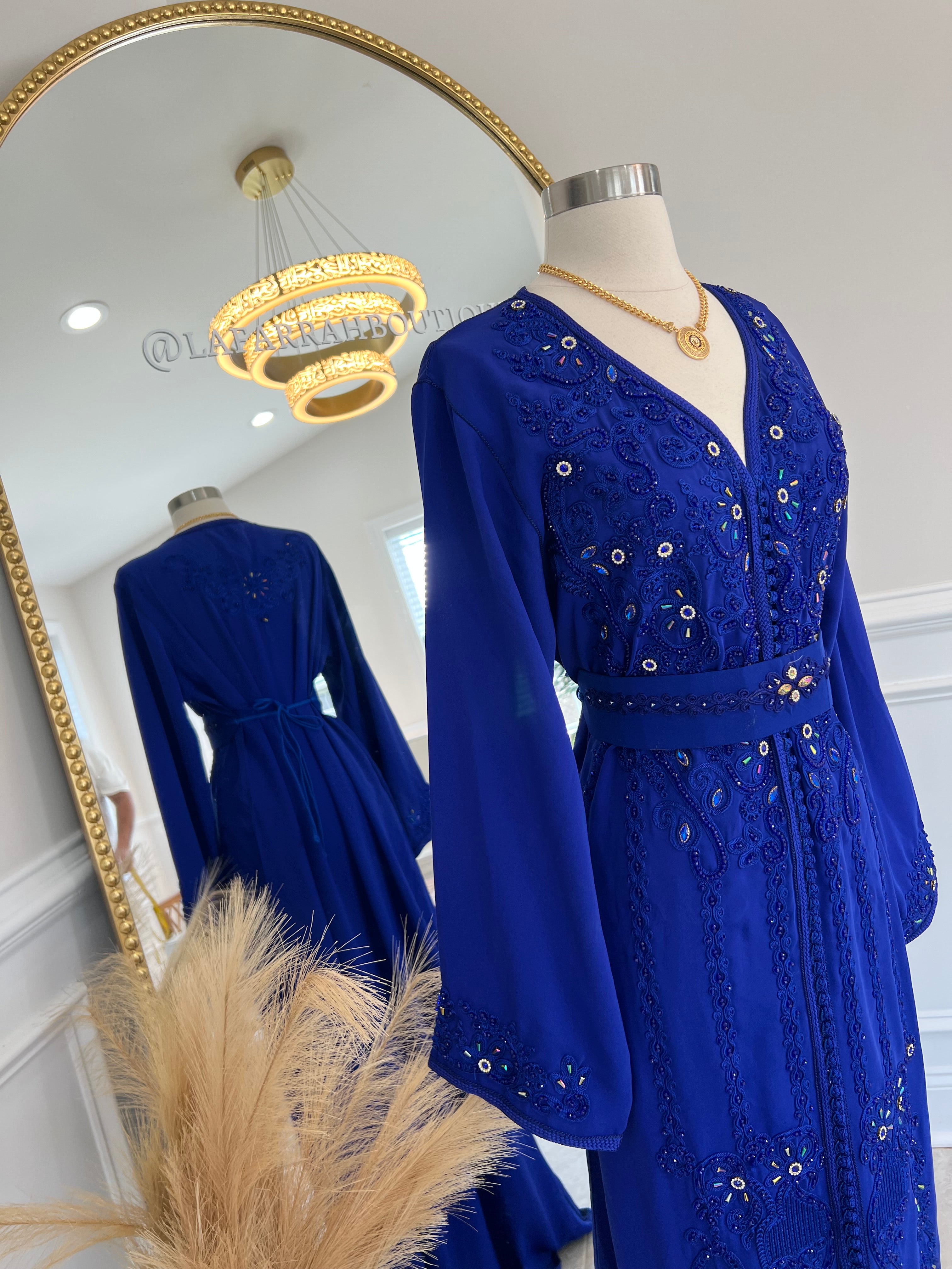 Royal blue Kaftan