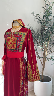 New Red Kasab Malika Thobe