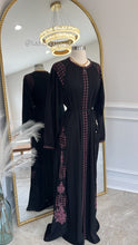 Load image into Gallery viewer, New Purple Embroidered Abaya
