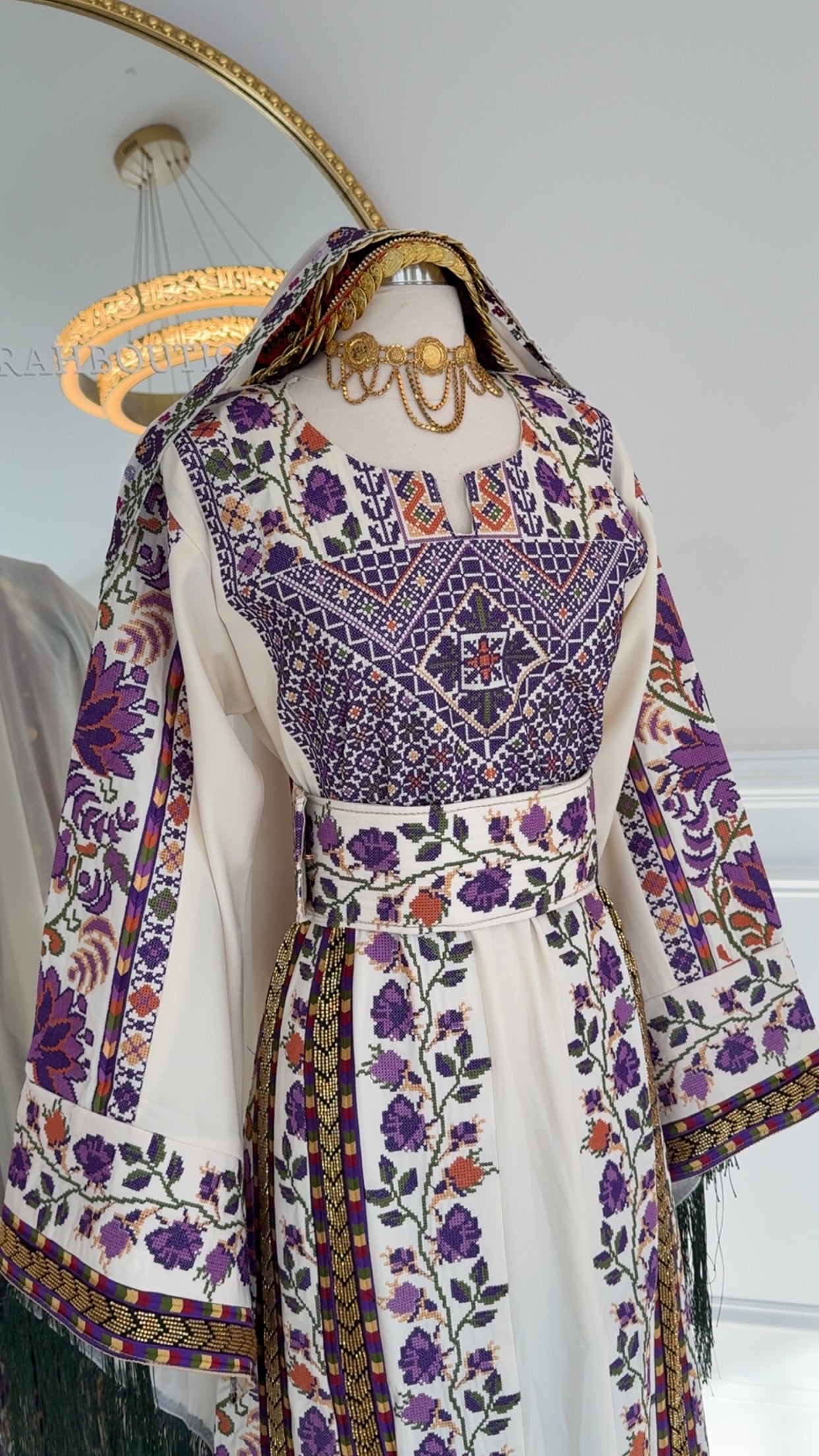 New Floral Sabayel Thobe