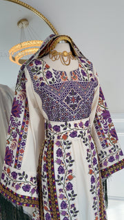 New Floral Sabayel Thobe