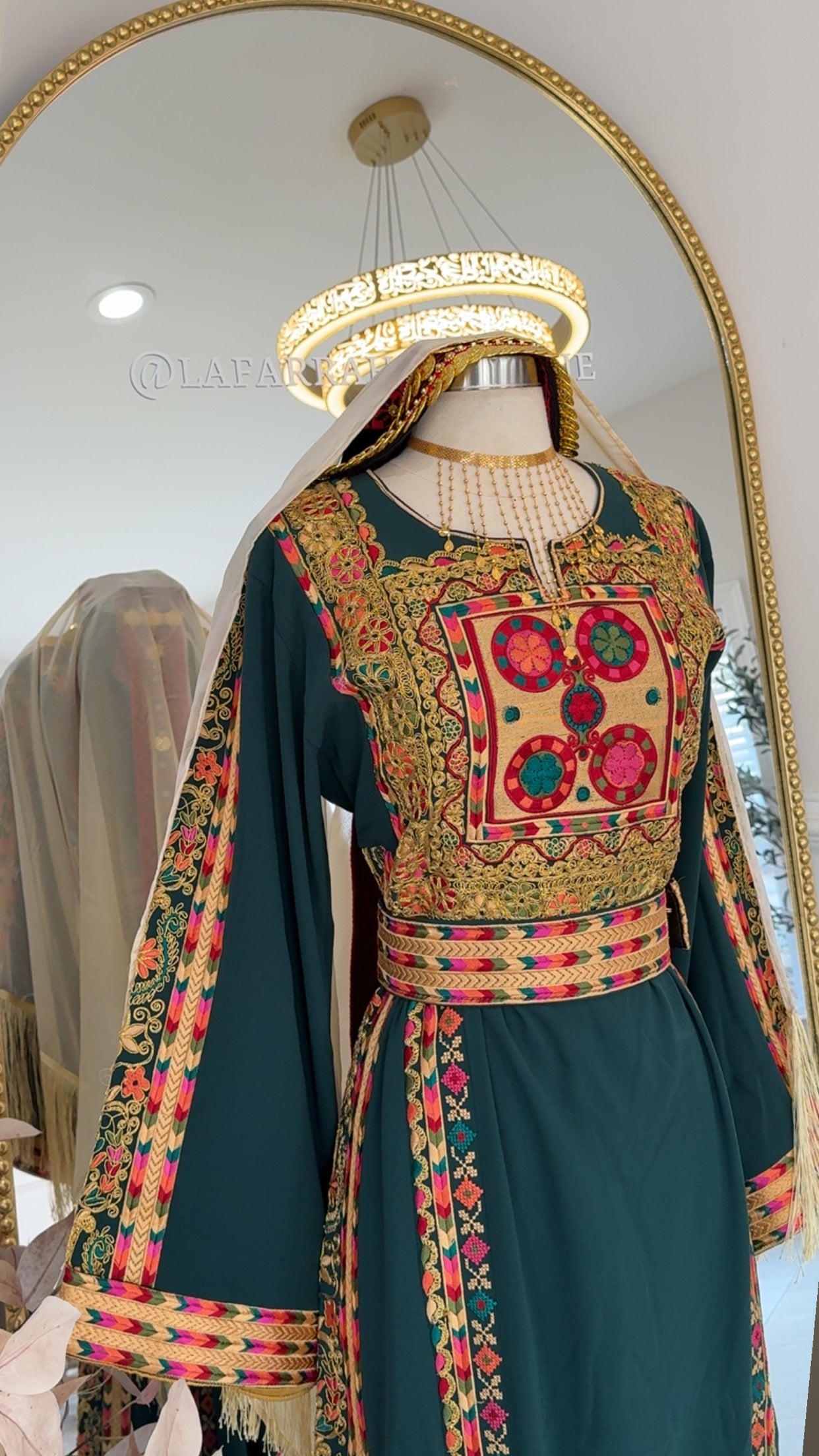 New Green Kasab Manajel Thobe