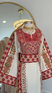New Beige Kasab Malika Thobe