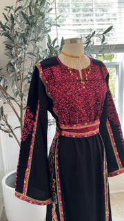 New Pink Tatreez Dress