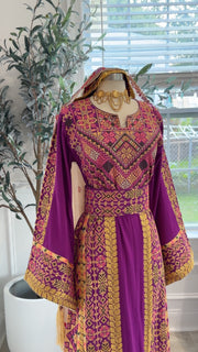 New Purple Kasab Thobe