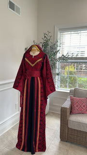New Red Sabayel Thobe