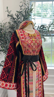 New Black Falahi Sabayel Thobe