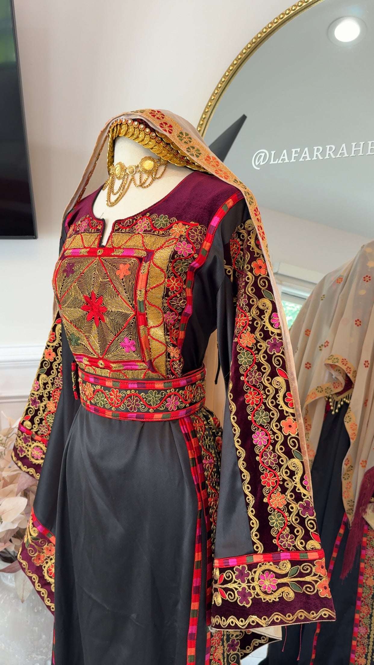 New Black Silk Kasab Thobe